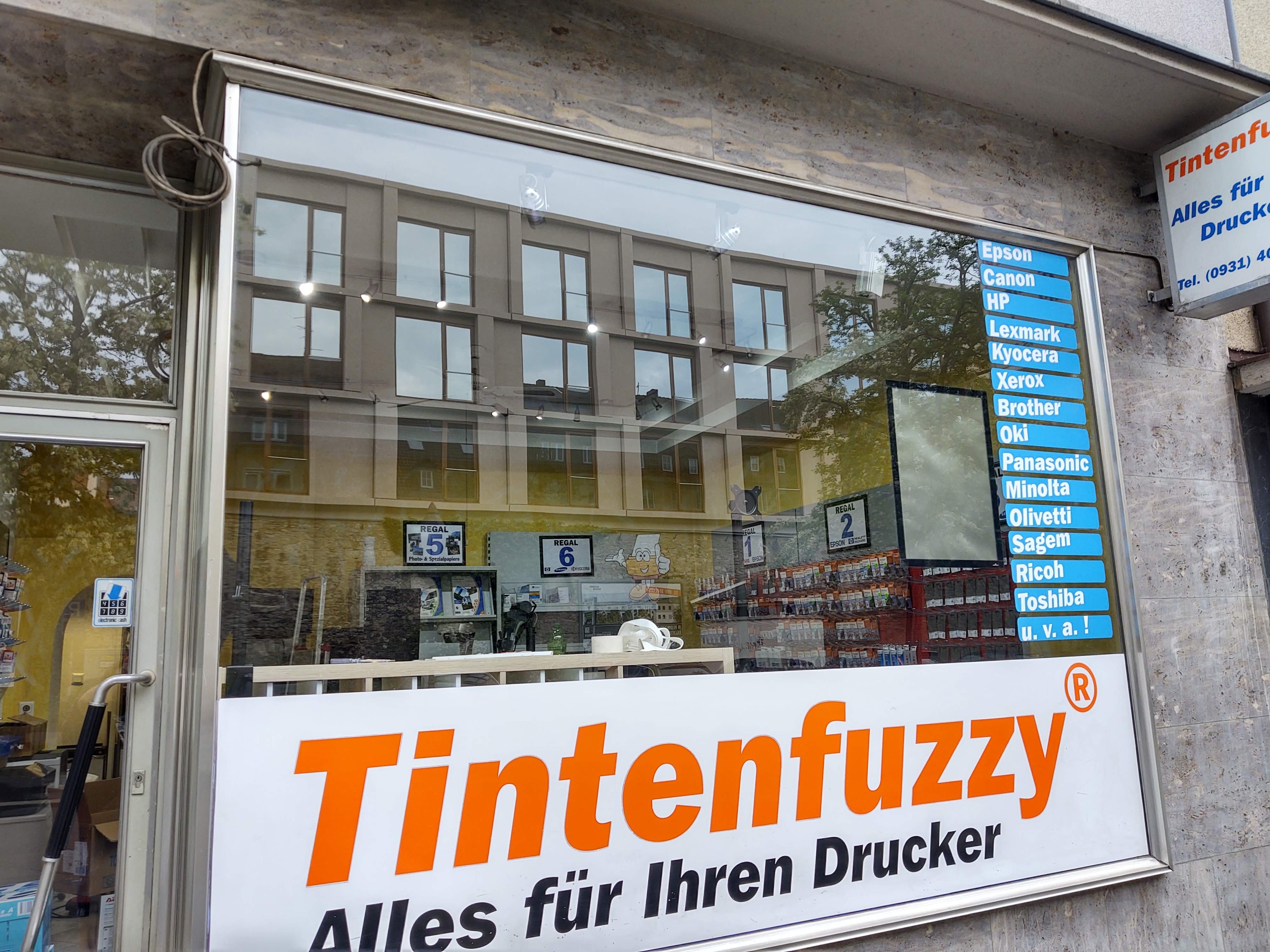 Tintenfuzzy - Ihre Druckerpatrone sofort und günstig - Tel. (09721) 499 894 - 0